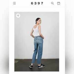 NWT 6397 Straight Leg Jeans Size 27